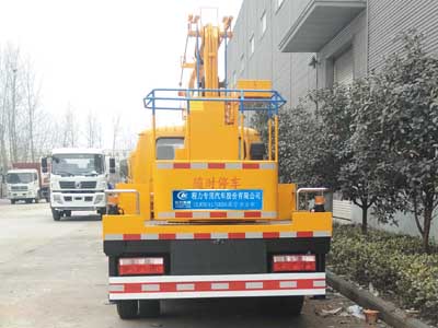 東風多利卡雙排12米藍牌高空作業(yè)車圖片