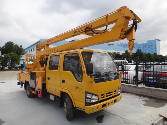 五十鈴雙排座16米高空作業(yè)車(chē)圖片